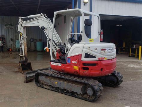 2017 takeuchi tb260 mini excavator|takeuchi 260 excavator for sale.